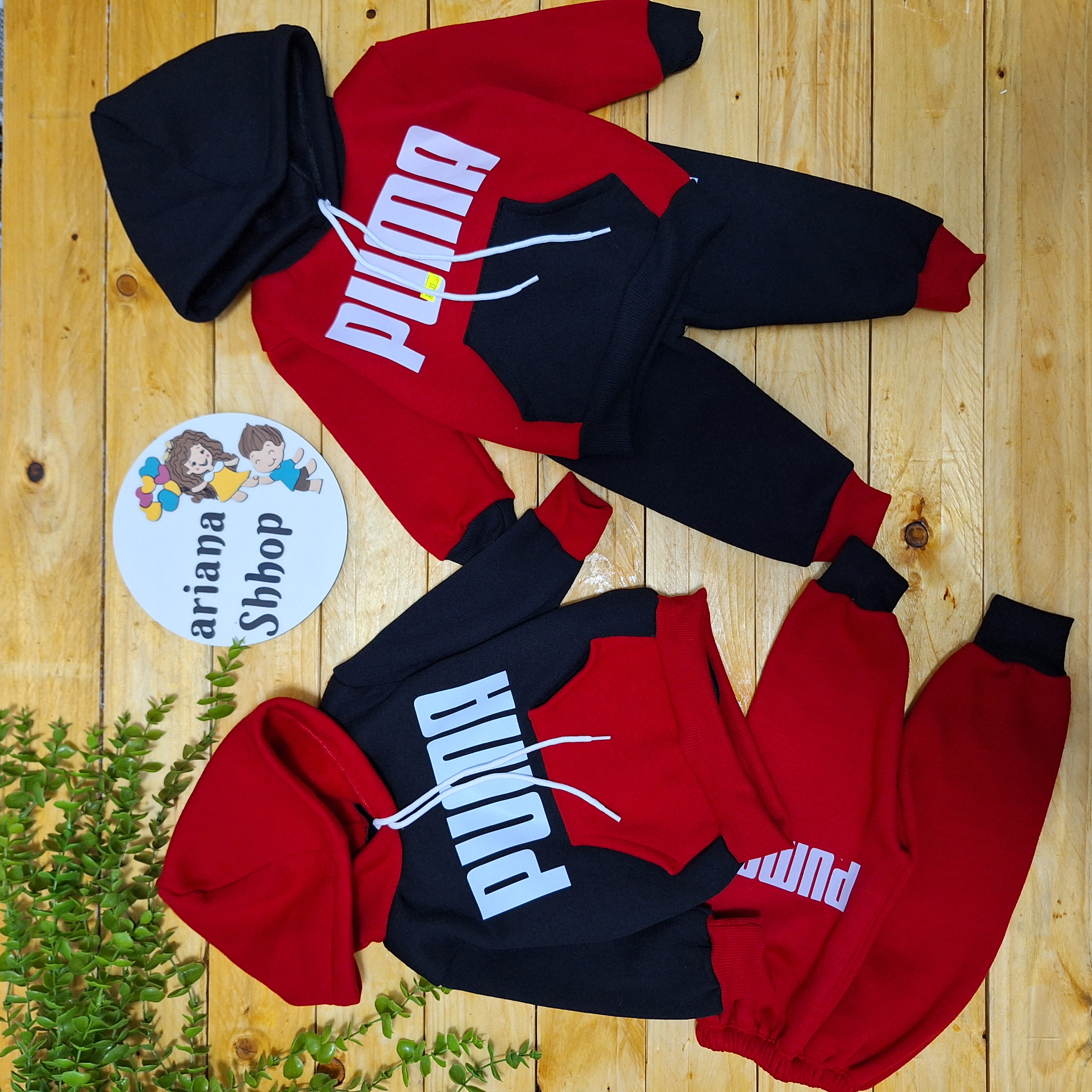 هودی شلوار قرمزمشگی کد ۷۷۹